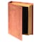 Vintiquewise Decorative Vintage Book Shaped Trinket Storage Box - Brown QI003691.BR - alternate 1